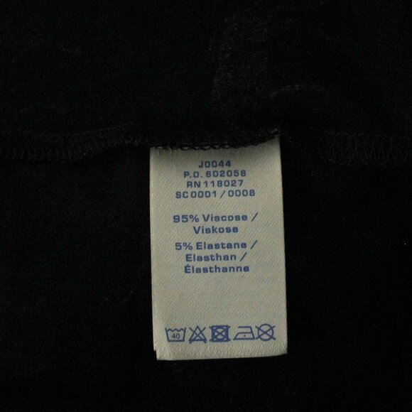 Boden Oh Deer Black Tan Deer Print Scoop Neckline Jersey Knit Dress US 10R - Picture 5 of 5